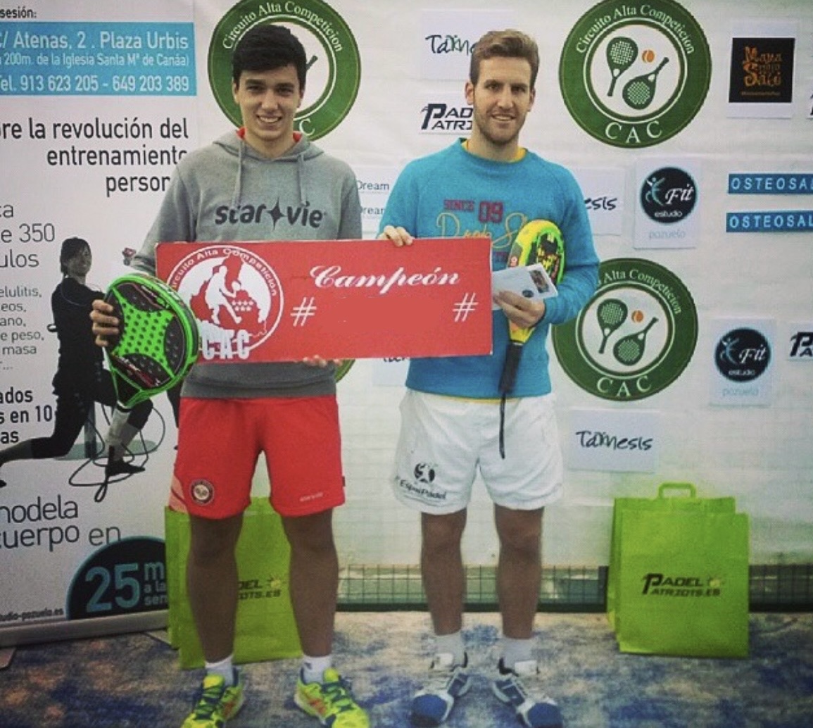 Guillermo Casal with Ale Galán